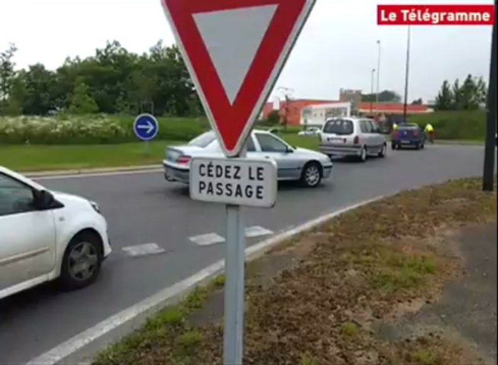 Lannion. Automobilistes et cyclistes incités à mieux partager la route