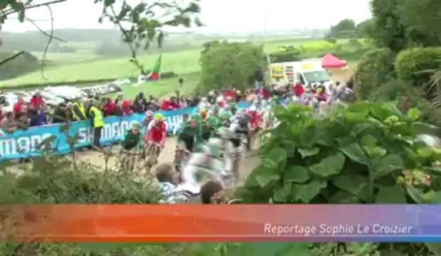 Lannilis. Avec le public du championnat de France de cyclisme