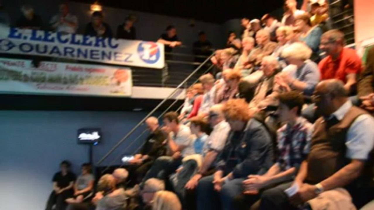 Douarnenez. Démo de billard artistique