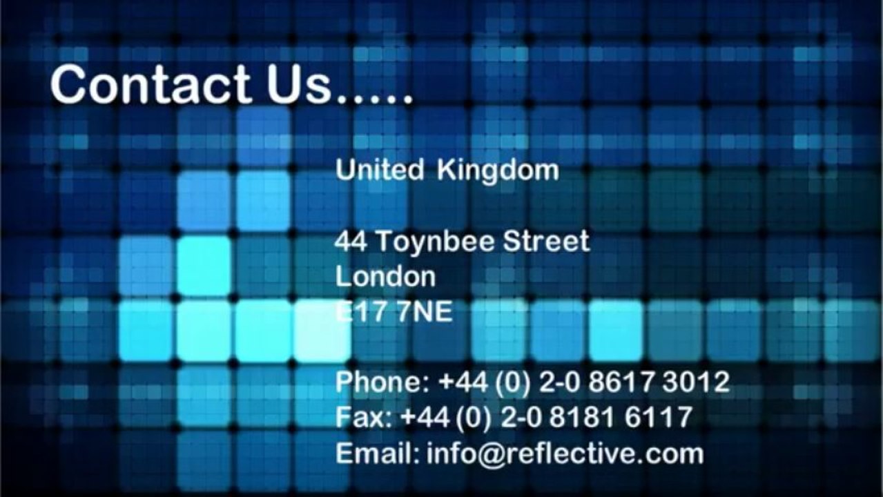 Reflective Solutions Services