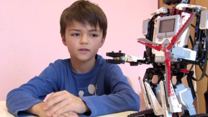 Reportage sur l'atelier robotique au Centre "Les Grands chênes"