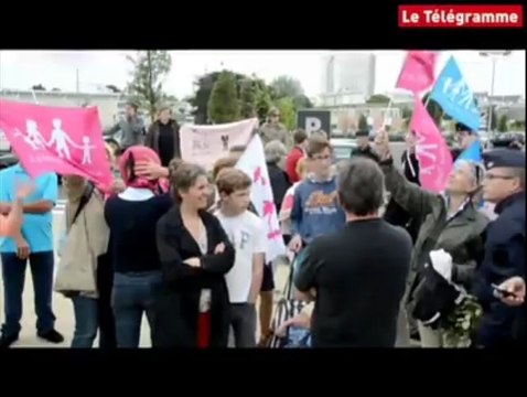 Hollande à Lorient. La Manif pour tous s'invite