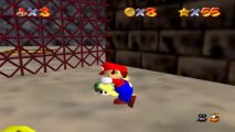 Super Mario 64 - Caverne Brumeuse - Etoile 3 : Course de Métal Mario