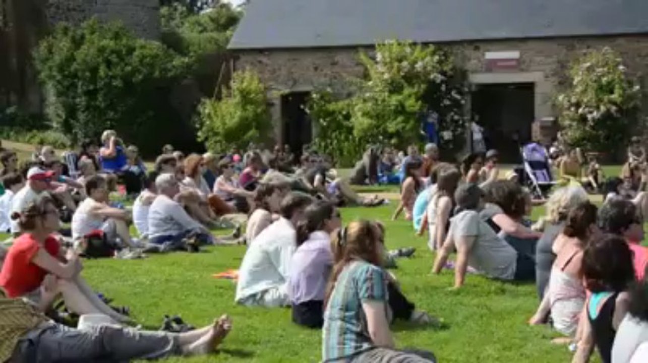 Spectacle magique à La Roche-Jagu