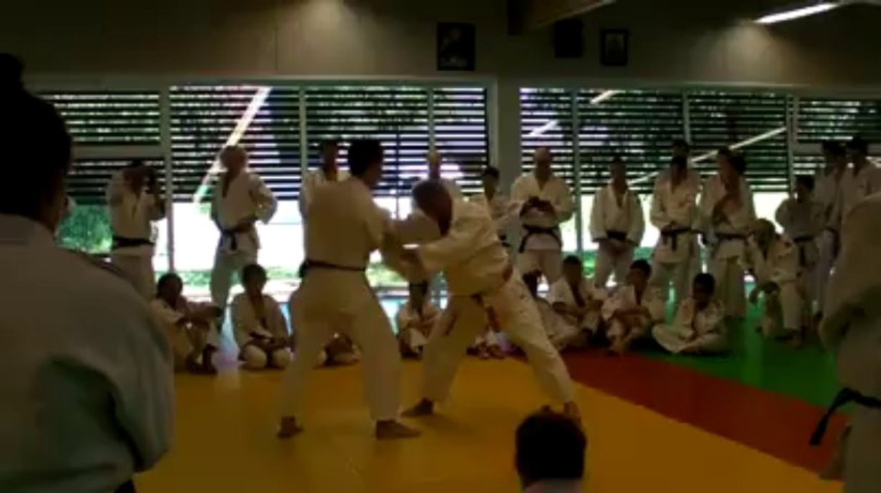 Stage de judo à Fouesnant
