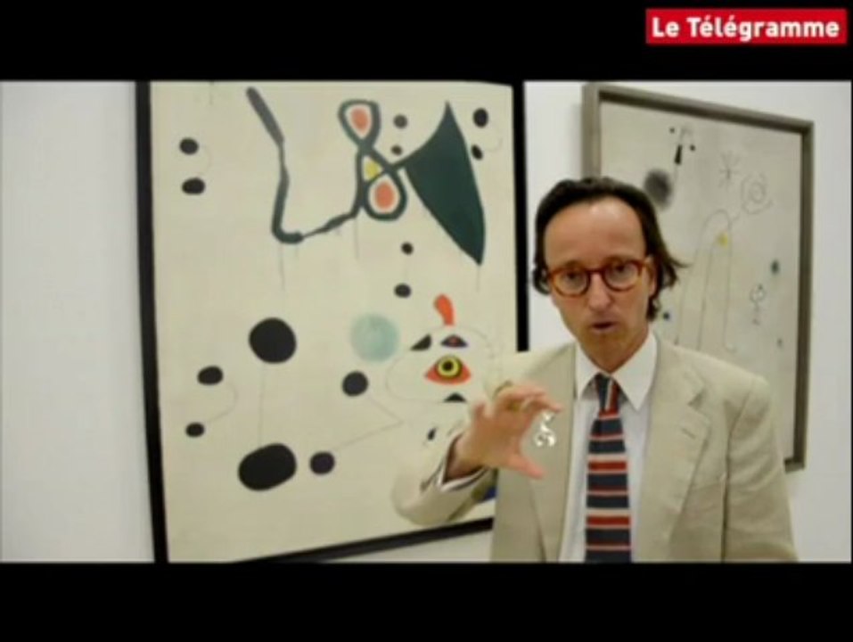 Landerneau. Expo Miro : le petit-fils pour guide