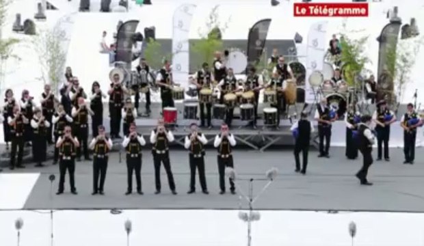 Interceltique 2013. Le Bagad Brieg au championnat des Bagadoù