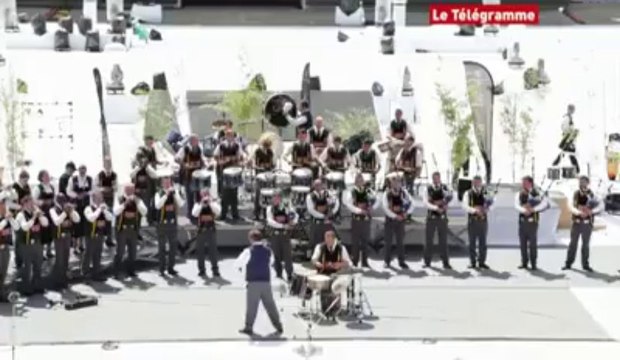 Interceltique 2013. Le Bagad Kemper au championnat des Bagadoù