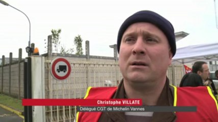 Vannes. Grève à Michelin