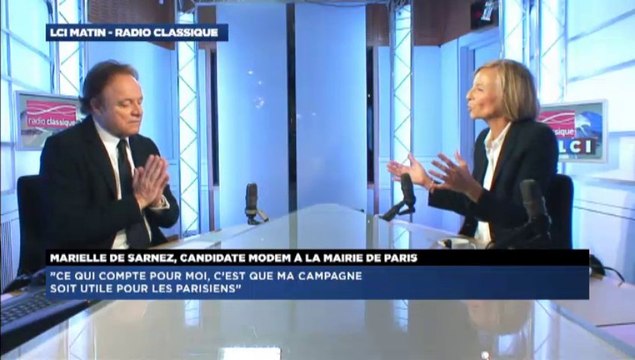 Marielle de Sarnez, invitée politique de Guillaume Durand sur Radio Classique et LCI -241013