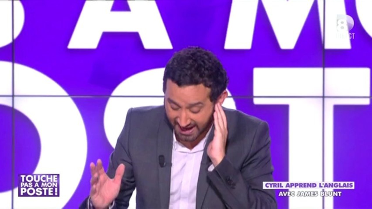 Cyril Hanouna chante James Blunt pour un cours d'Anglais