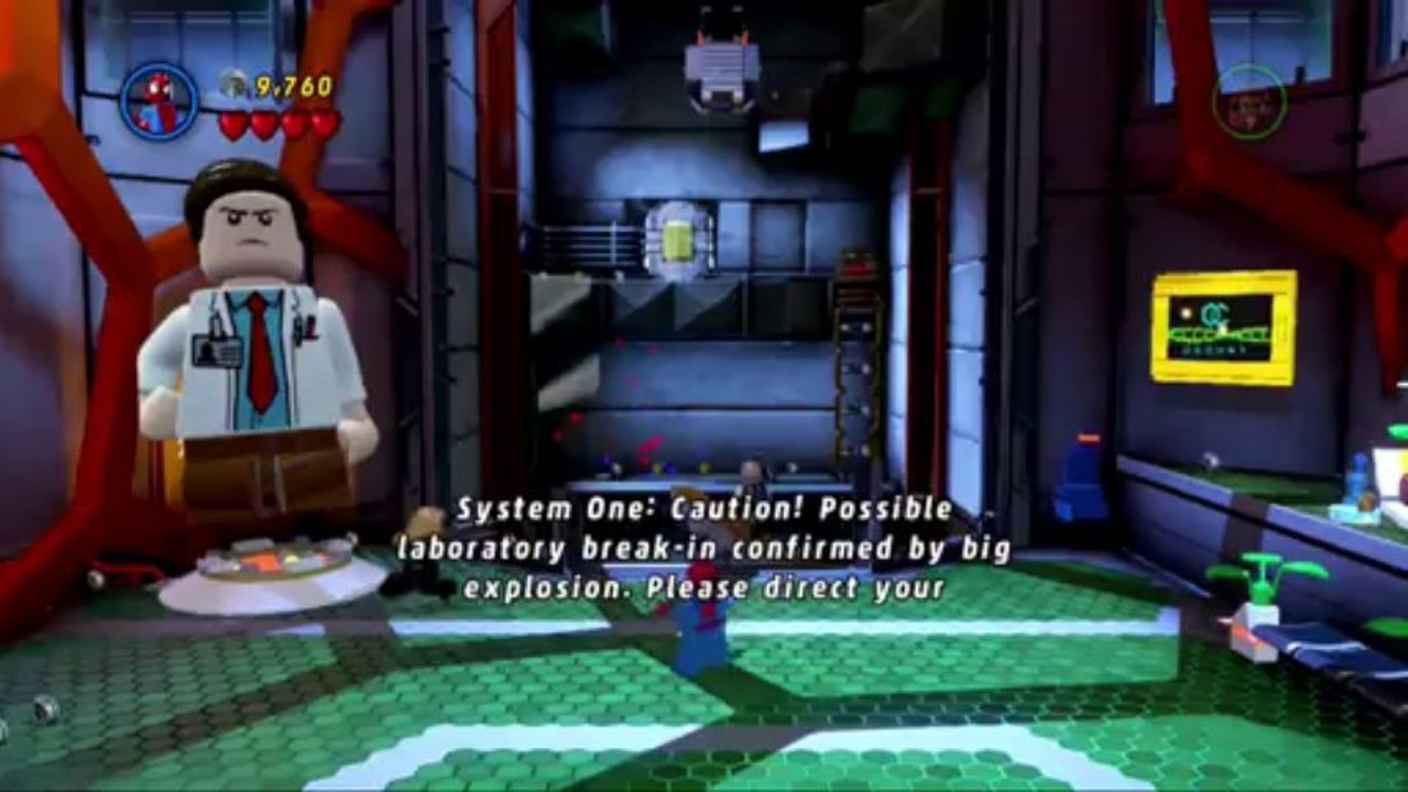 LEGO Marvel Super Heroes Gameplay Walkthrough Part 3 - Exploratory Laboratory Let's Play Xbox PS3 PC