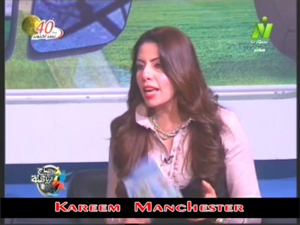 الاعلاميه سها ابراهيم فى صباح الرياضه مع عمرو الحديدى لاعب الاهلى السابق & الخميس 24 اكتوبر 2013