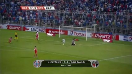 U.Catolica 3-4 San Paolo, Copa Sudamericana