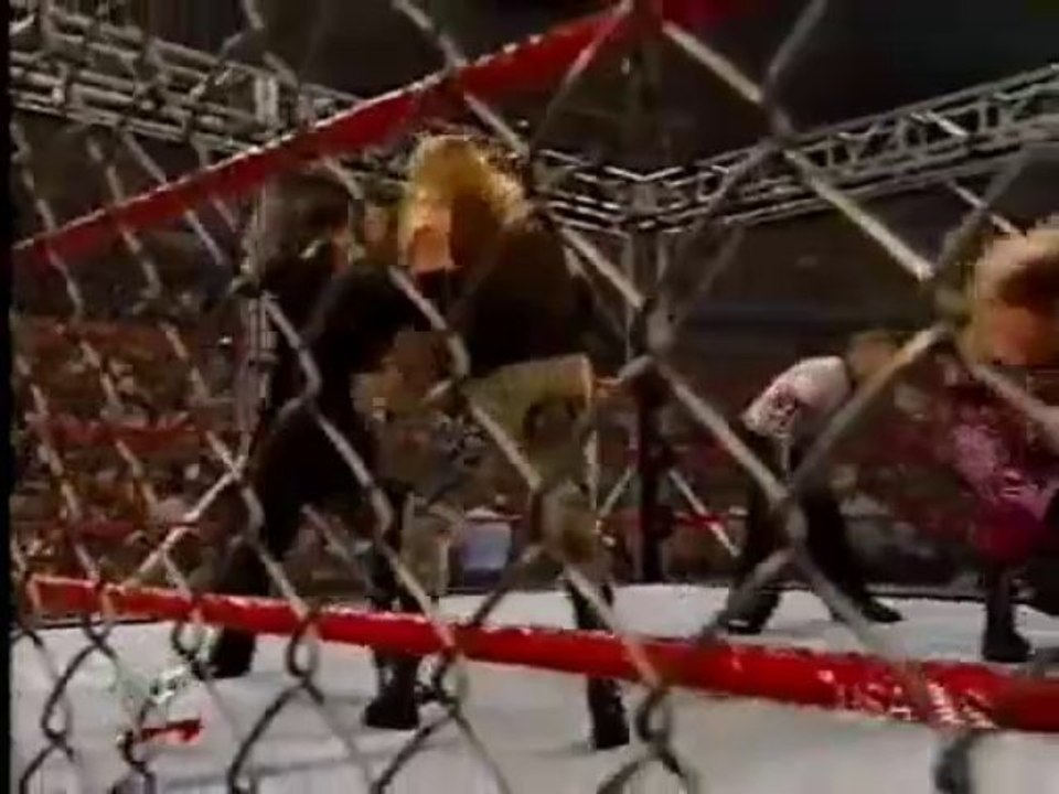 Hardy boyz vs Edge and Christian Steel cage
