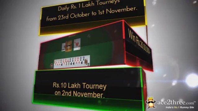 Diwali Rummy Tournament Win 20 Lakh Cash Prizes