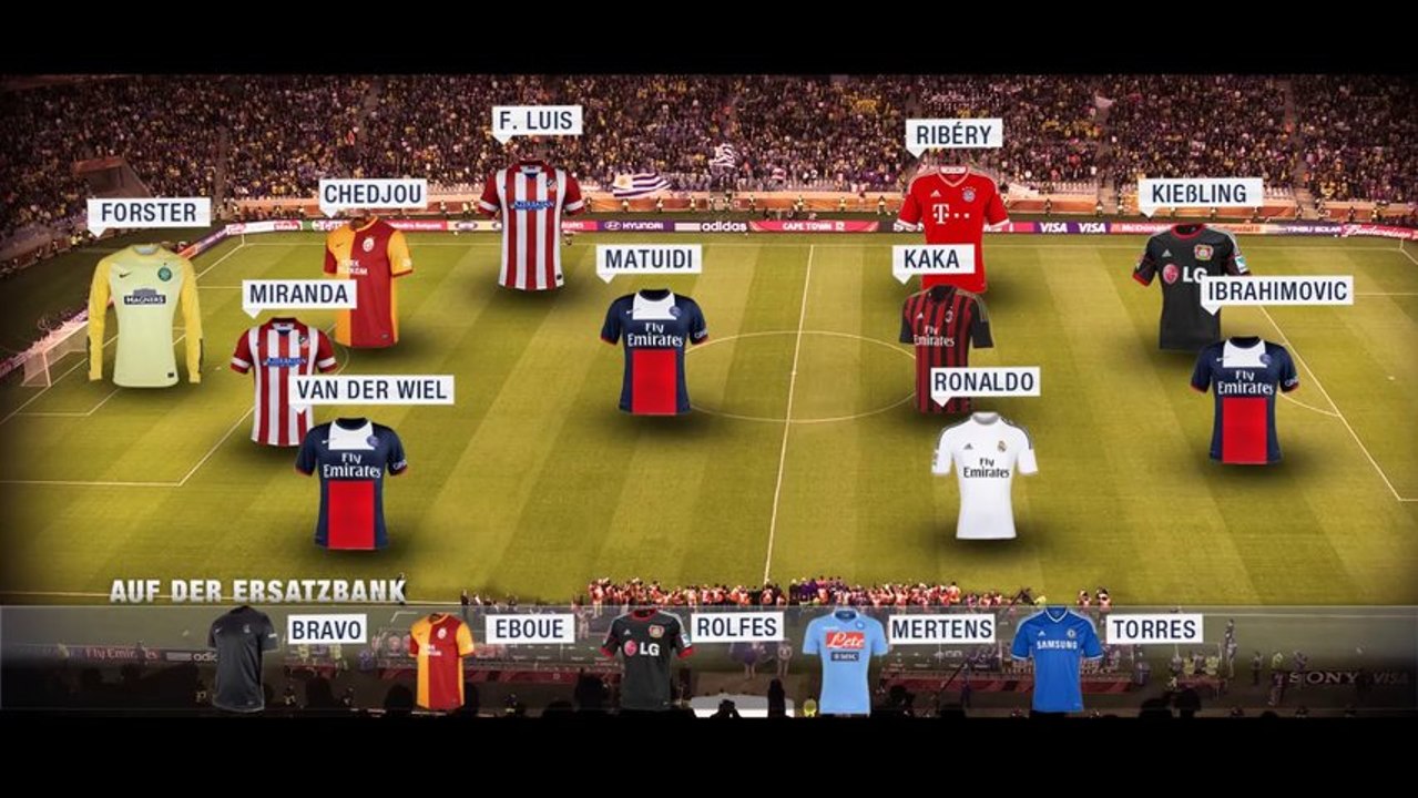 Champions League: Die Top-Elf des 3. Spieltags