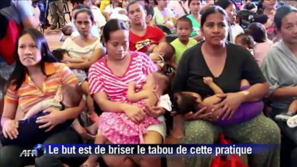 Philippines: des mères mobilisées pour défendre l'allaitement