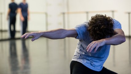 En répétition avec Saburo Teshigawara