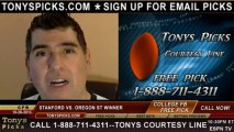 Oregon St Beavers vs. Stanford Cardinal Pick Prediction NCAA College Football Odds Preview 10-26-2013