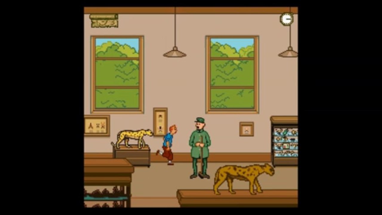 Tintin Le temple du Soleil - Les deux premiers niveaux