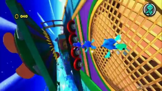 Soluce Sonic Lost World - Frozen Factory Zone 1 : 5 anneaux rouges / star red rings