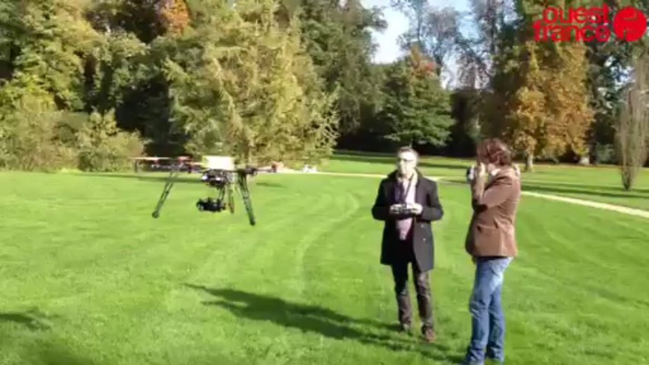 Le drone, nouvel outil de prise de vues - Démonstration d'un décollage