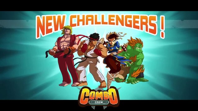 Combo Crew - Street Fighter (Ryu, Ken, Chun Li, Blanka)