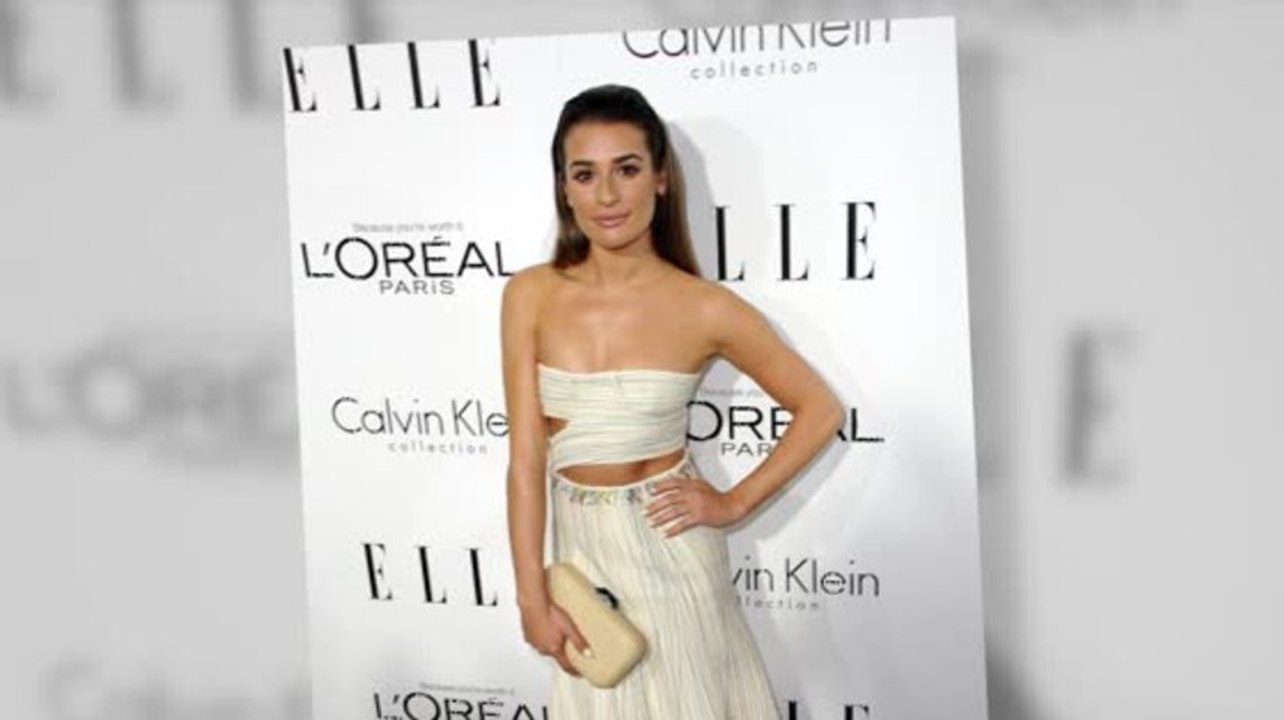 Lea Michele zeigt ihre super schlanke Figur bei dem Elle Women in Hollywood Event