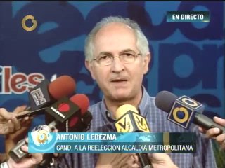 Antonio Ledezma: "A Maduro le quedó grande el Gobierno"