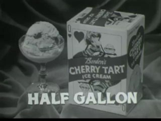 Borden's Cherry Tart Ice Cream, 1950s-1960s