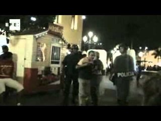 Homosexuals lodge formal complaint accusing Lima police of assault.