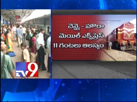 Trains cancelled, diverted owing to heavy rains