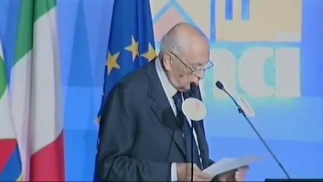 Roma - Napolitano alla XXX Assemblea Annuale dell'ANCI (23.10.13)