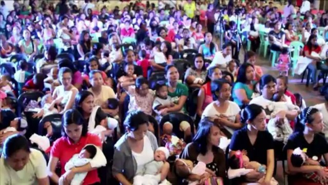 Amamentação coletiva nas Filipinas