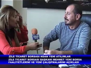 ZİLE TİCARET BORSASI NDAN YENİ ATILIMLAR