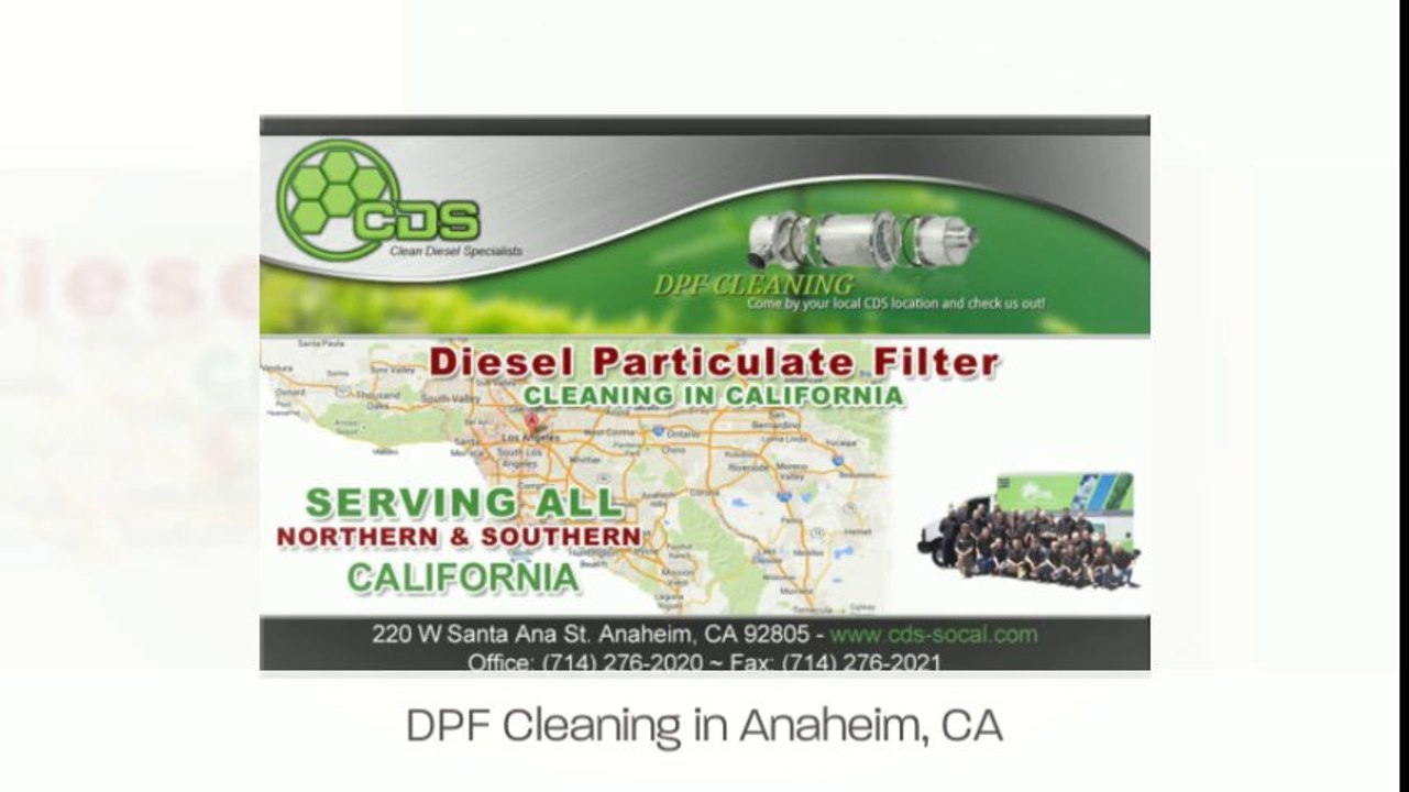 Diesel Particulate Filter Cleaning Orange (714) 276-2020