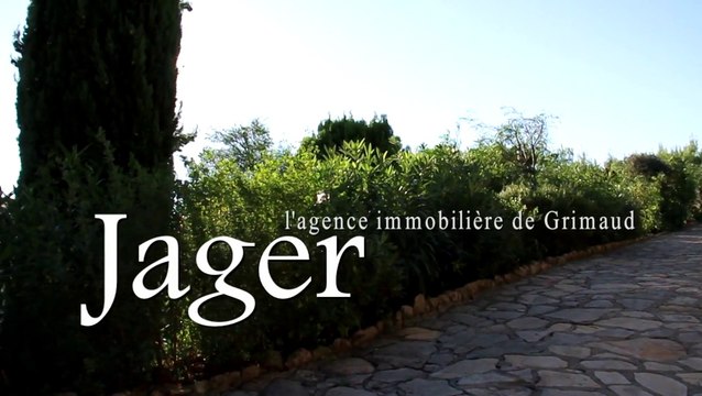 A VENDRE TRES BELLE VILLA provençale avec piscine - vue mer ( SAINTE-MAXIME ) agence immobilière de Grimaud JAGER