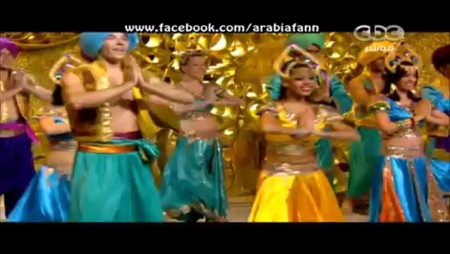 تابلوه الرقصه الهنديه - سكينه وعبدالله - البرايم 5 ستار اكاديمي9