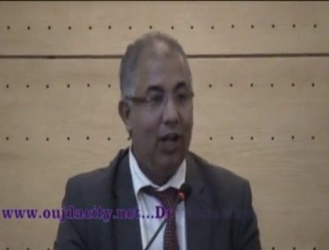 شهادة د محمد بشاري امين عام المؤتمر الاسلامي الاوروبي عميد معهد ابن سينا للعلوم الانسانية في حق الدكتور عبد العزيز بن عثمان التويجري خلال حفل تكريمه بجامعة محمد الأول بوجدة