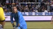 Apollon Vs Lazio 0-0 (24-10-13) Faseis agwna