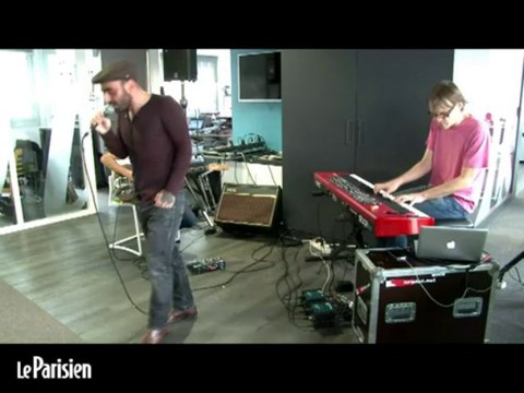 Da Silva chante Le coureur de fond en live au Parisien