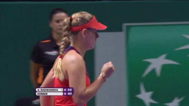 Masters Femenino - Kerber supera a Radwanska