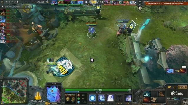 Team Dignitas vs Speed Gaming Game 2- DOTA 2 Champions League - TobiWan & Maelk