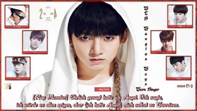 BTS (Bangtan Boys) - Born Singer k-pop [german sub]