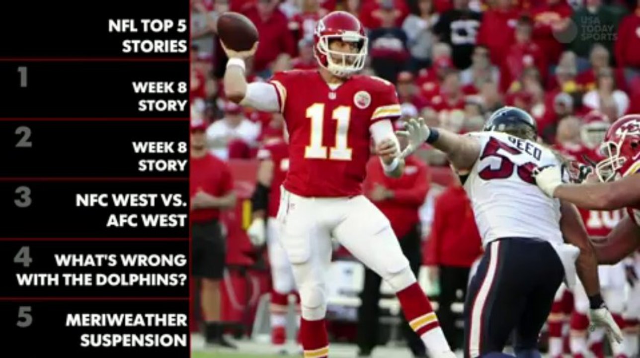 NFL 5 Stories: Week 8