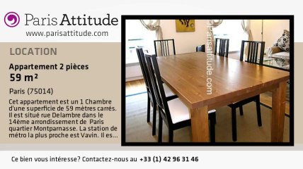 Appartement 1 Chambre à louer - Montparnasse, Paris - Ref. 3816