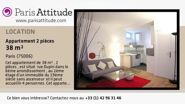 Appartement 1 Chambre à louer - St Placide, Paris - Ref. 7116