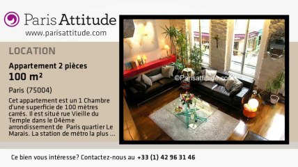 Appartement 1 Chambre à louer - St Paul, Paris - Ref. 2052