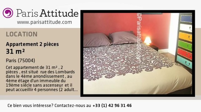 Appartement 1 Chambre à louer - Centre George Pompidou, Paris - Ref. 6360